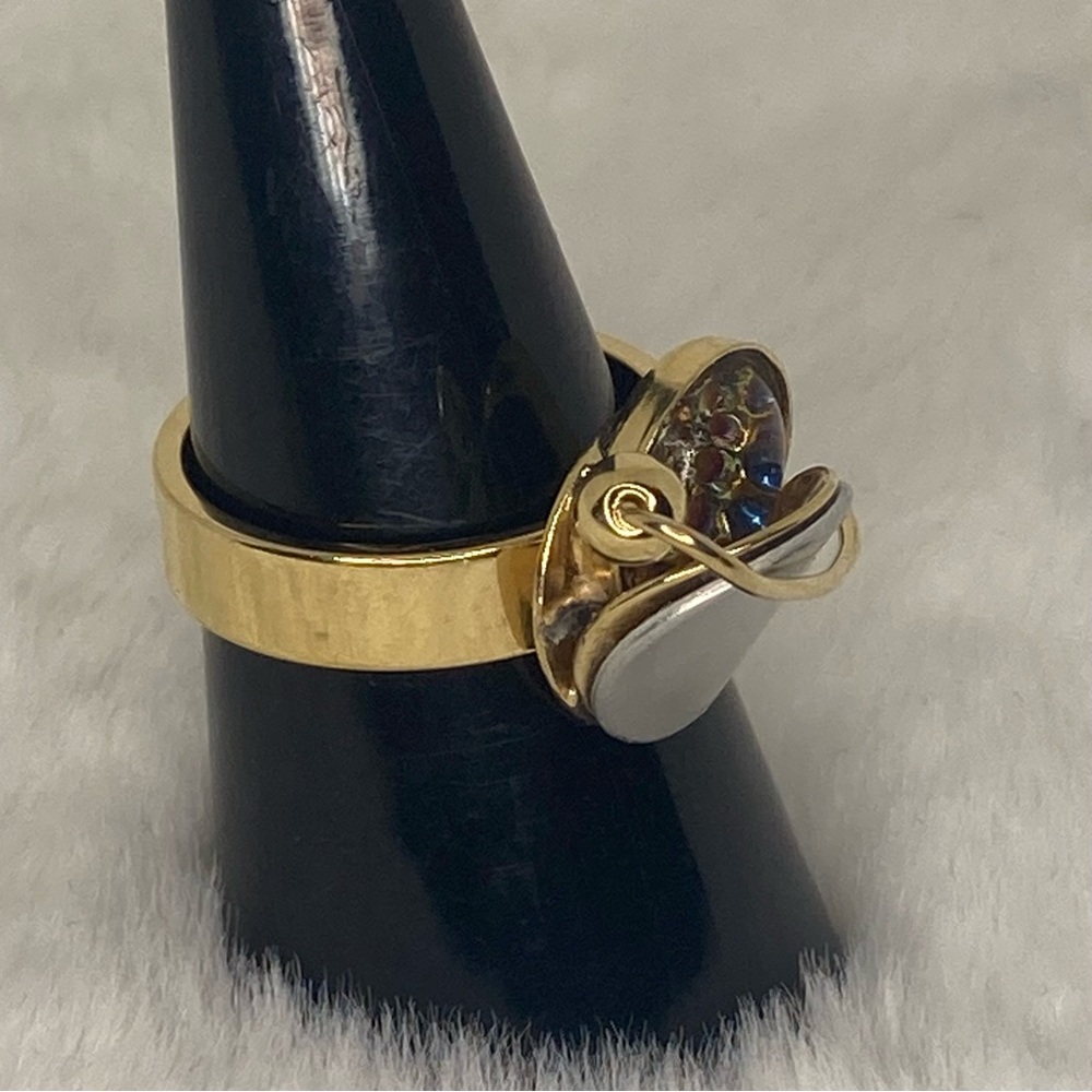 Christophe Poly Sophisticated Statement Ring - image 4